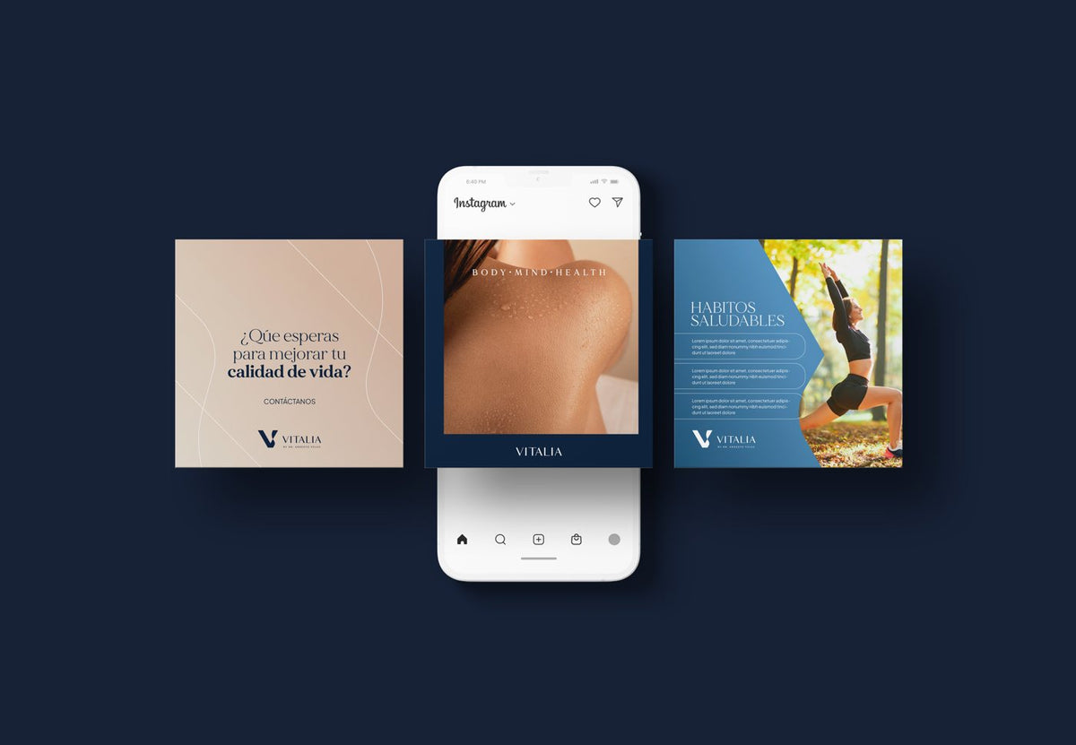 Vitalia — social media